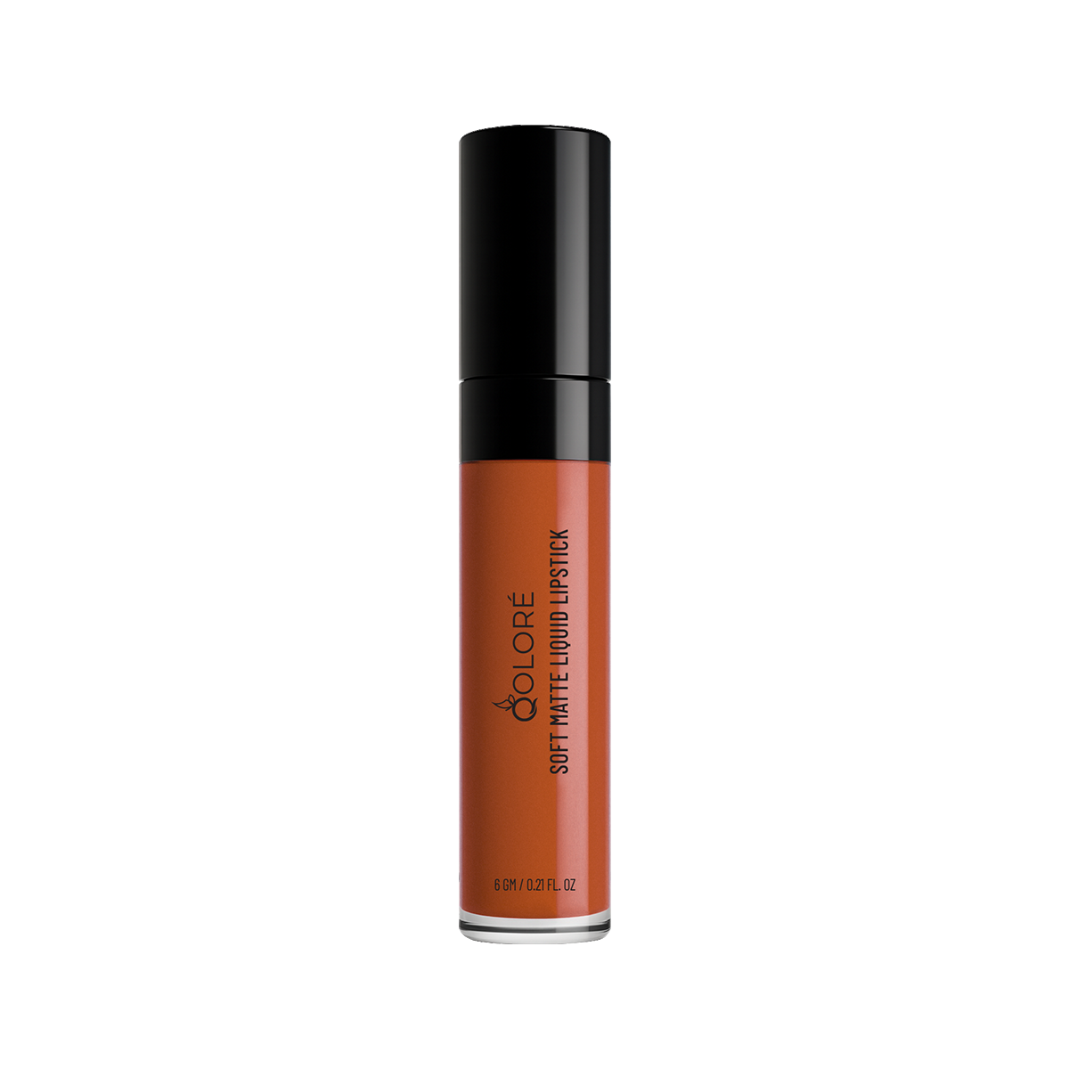 Coral-Slik Qolore Soft Matte Liquid Lipstick Coral Silk 6g for a fresh, vibrant, and velvet matte lip look.
